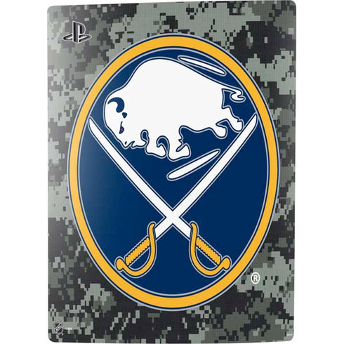 NHL Buffalo Sabres Camo PS5 Digital Edition Console Skin