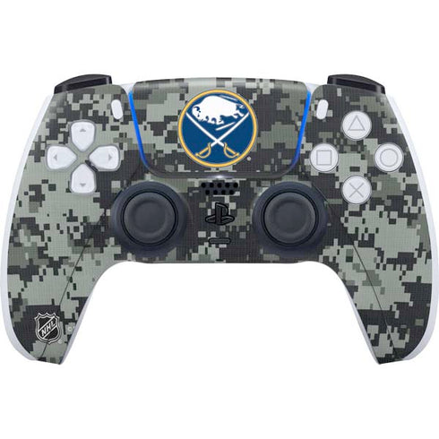 NHL Buffalo Sabres Camo PS5 Controller Skin