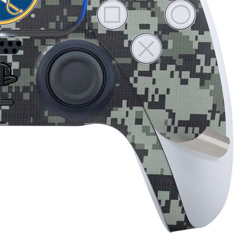 NHL Buffalo Sabres Camo PS5 Slim Digital Edition Bundle Skin