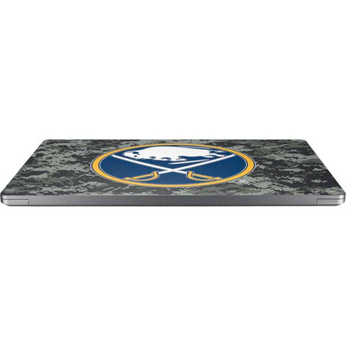 NHL Buffalo Sabres Camo Universal Laptop 16.6in (13.4 x 9.7in) Skin