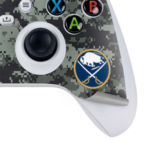NHL Buffalo Sabres Camo Xbox Series S Bundle Skin