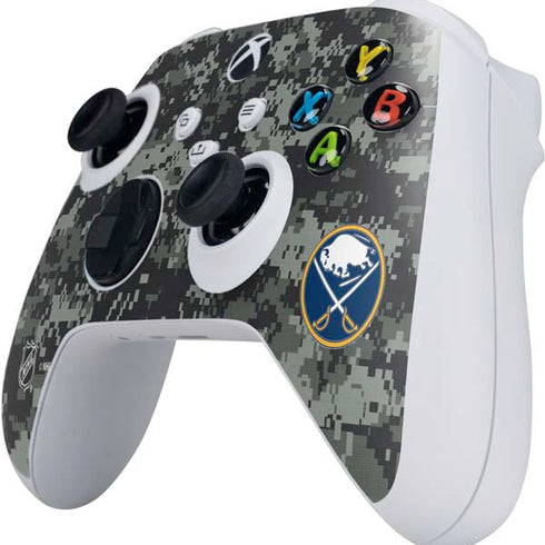 NHL Buffalo Sabres Camo Xbox Series S Controller Skin