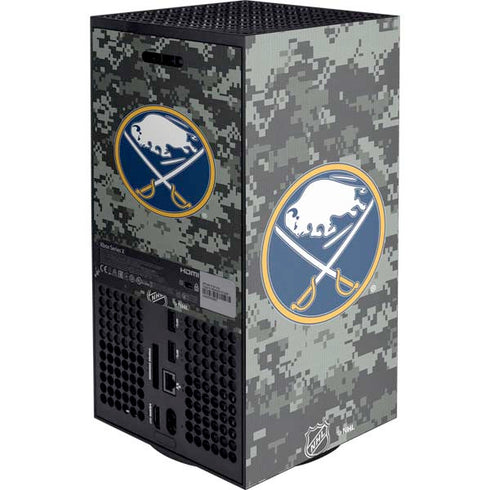 NHL Buffalo Sabres Camo Xbox Series X Console Skin