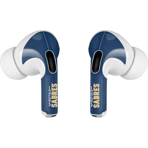 NHL Buffalo Sabres Distressed AirPods Pro 2nd Gen Skin