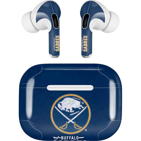 NHL Buffalo Sabres Distressed AirPods Pro 2nd Gen Skin