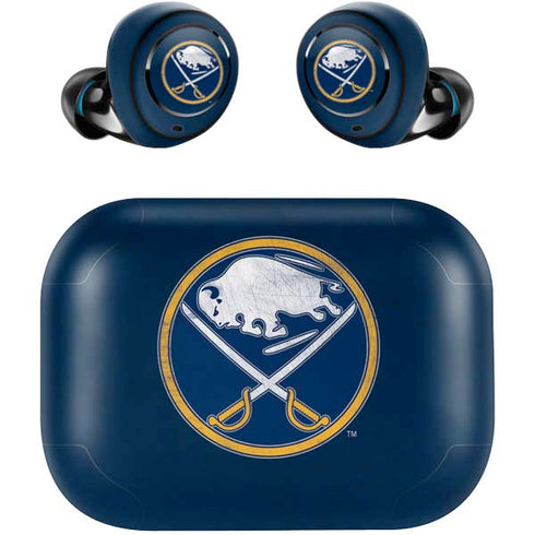 NHL Buffalo Sabres Distressed Amazon Echo Buds Skin