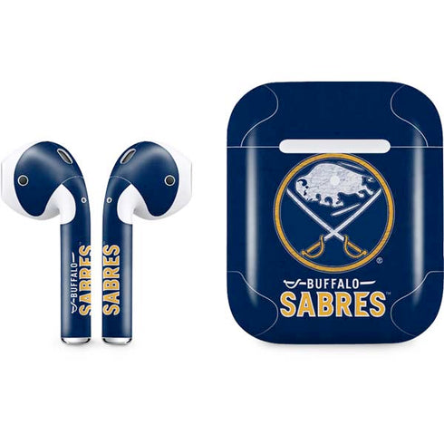 NHL Buffalo Sabres Distressed Apple AirPods 2 Skin