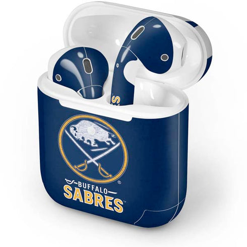 NHL Buffalo Sabres Distressed Apple AirPods 2 Skin