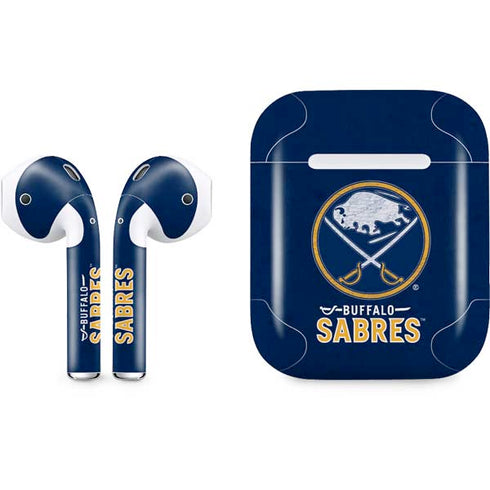 NHL Buffalo Sabres Distressed Apple AirPods Skin