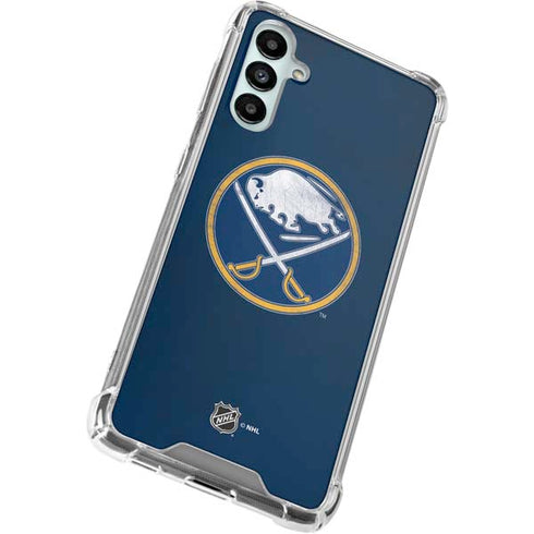 NHL Buffalo Sabres Distressed Galaxy A14 5G Clear Case