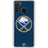NHL Buffalo Sabres Distressed Galaxy A21 Clear Case