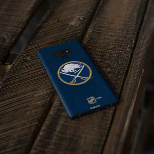 NHL Buffalo Sabres Distressed Galaxy Note 9 Skin