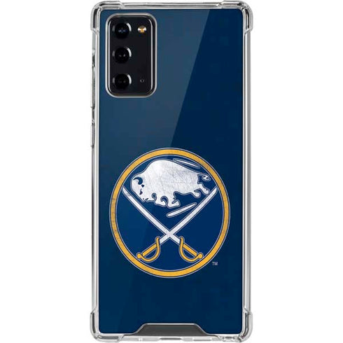 NHL Buffalo Sabres Distressed Galaxy Note20 5G Clear Case