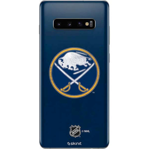 NHL Buffalo Sabres Distressed Galaxy S10 Plus Skin