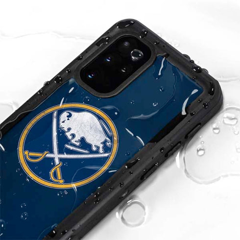 NHL Buffalo Sabres Distressed Galaxy S20 Plus Waterproof Case