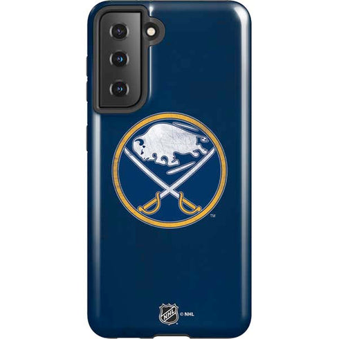 NHL Buffalo Sabres Distressed Galaxy S21 5G Pro Case