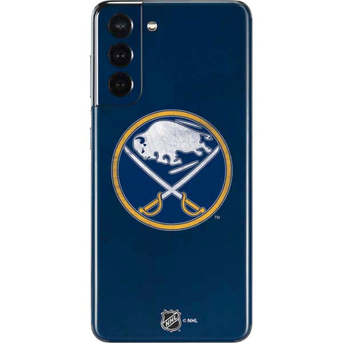 NHL Buffalo Sabres Distressed Galaxy S21 5G Skin