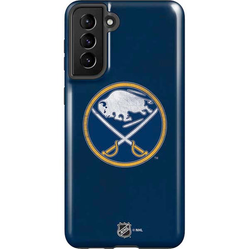 NHL Buffalo Sabres Distressed Galaxy S21 FE Pro Case
