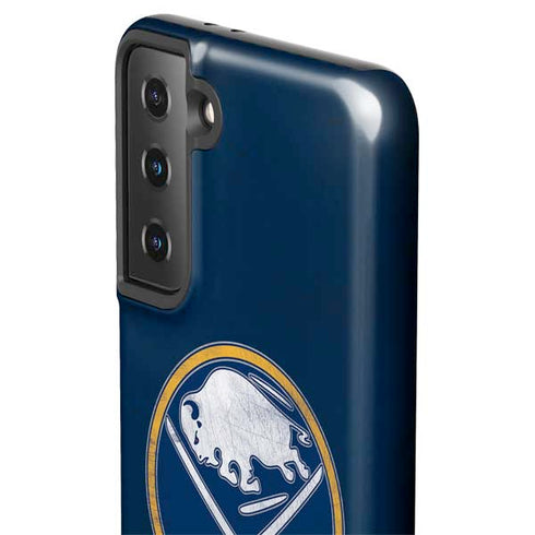NHL Buffalo Sabres Distressed Galaxy S21 FE Pro Case