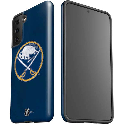 NHL Buffalo Sabres Distressed Galaxy S21 FE Pro Case
