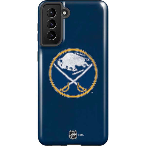NHL Buffalo Sabres Distressed Galaxy S21 Plus 5G Pro Case