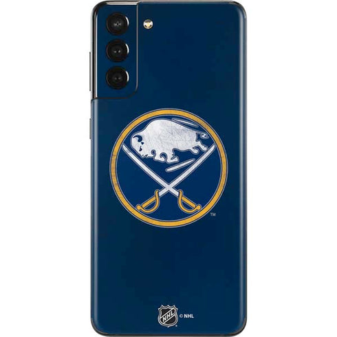 NHL Buffalo Sabres Distressed Galaxy S21 Plus 5G Skin