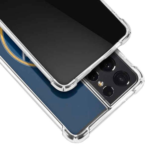 NHL Buffalo Sabres Distressed Galaxy S21 Ultra 5G Clear Case