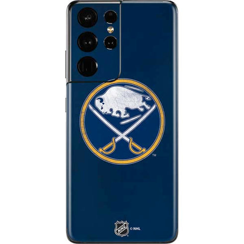 NHL Buffalo Sabres Distressed Galaxy S21 Ultra 5G Skin