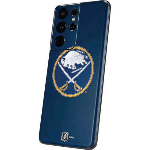 NHL Buffalo Sabres Distressed Galaxy S21 Ultra 5G Skin