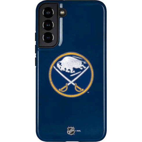 NHL Buffalo Sabres Distressed Galaxy S22 Plus Pro Case
