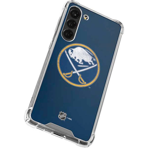 NHL Buffalo Sabres Distressed Galaxy S23 Plus Clear Case