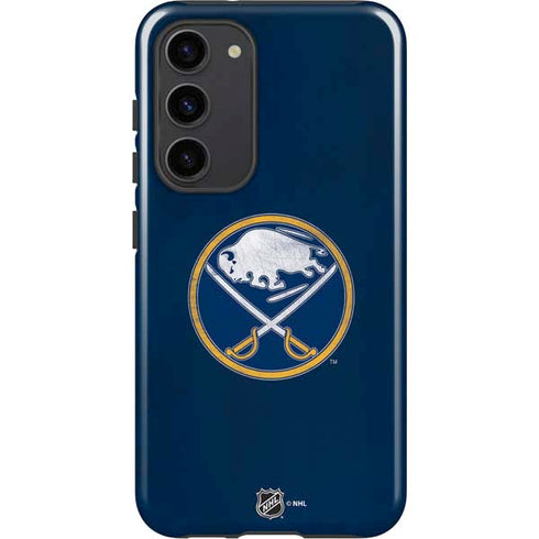 NHL Buffalo Sabres Distressed Galaxy S23 Plus Pro Case