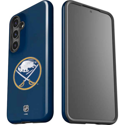 NHL Buffalo Sabres Distressed Galaxy S24 Plus Impact Case