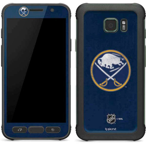 NHL Buffalo Sabres Distressed Galaxy S7 Active Skin