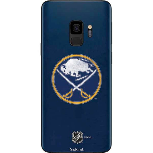 NHL Buffalo Sabres Distressed Galaxy S9 Skin