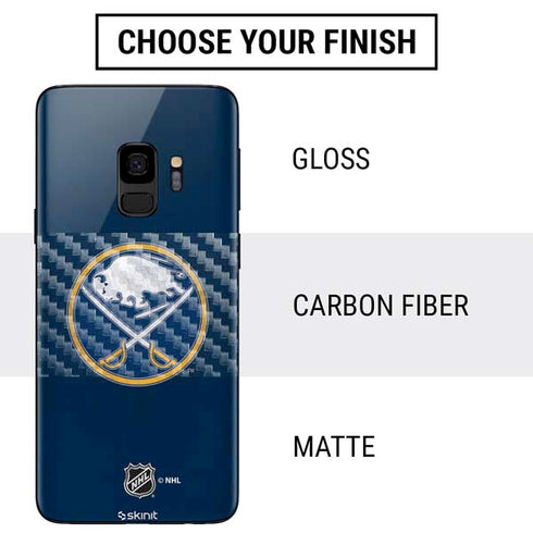 NHL Buffalo Sabres Distressed Galaxy S9 Skin