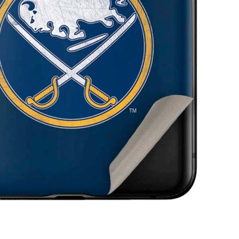 NHL Buffalo Sabres Distressed Galaxy Z Flip Skin