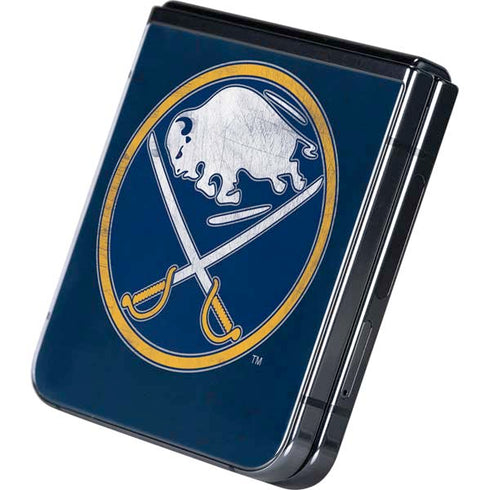 NHL Buffalo Sabres Distressed Galaxy Z Flip5 5G Skin