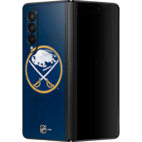 NHL Buffalo Sabres Distressed Galaxy Z Fold3 5G Skin