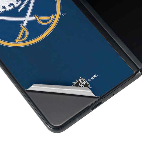 NHL Buffalo Sabres Distressed Galaxy Z Fold4 5G Skin