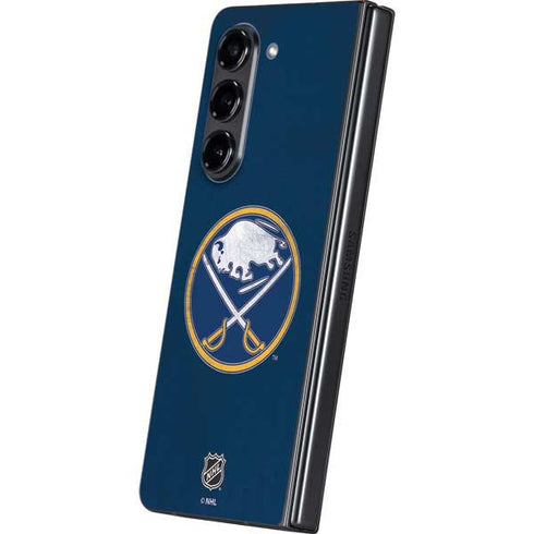 NHL Buffalo Sabres Distressed Galaxy Z Fold5 5G Skin