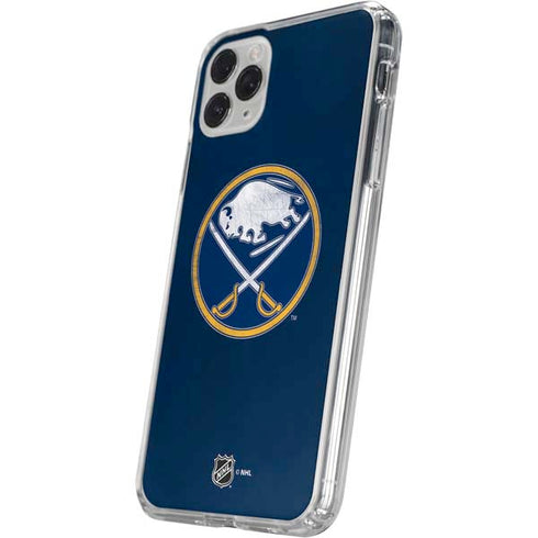 NHL Buffalo Sabres Distressed iPhone 11 Pro Clear Case