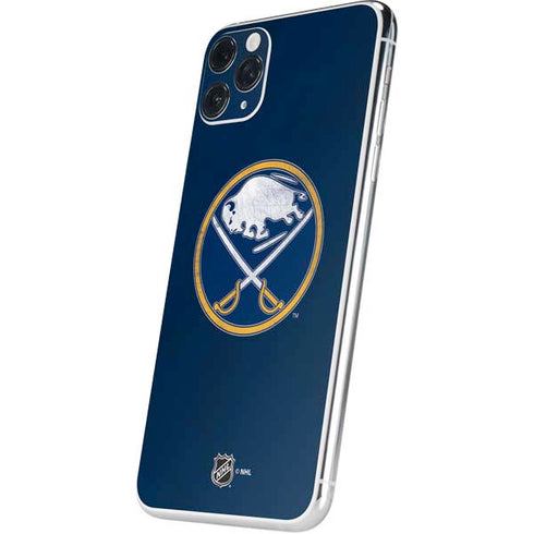 NHL Buffalo Sabres Distressed iPhone 11 Pro Max Skin