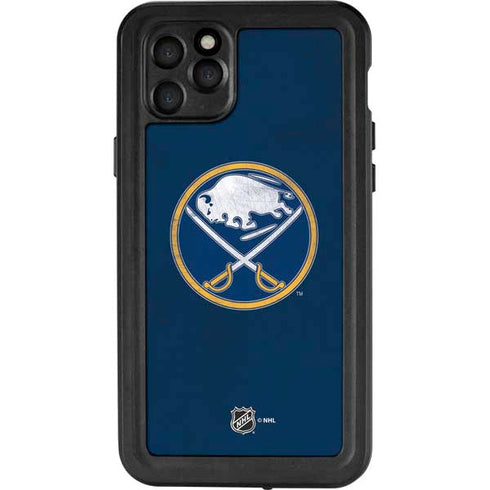 NHL Buffalo Sabres Distressed iPhone 11 Pro Max Waterproof Case