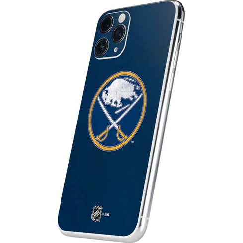 NHL Buffalo Sabres Distressed iPhone 11 Pro Skin