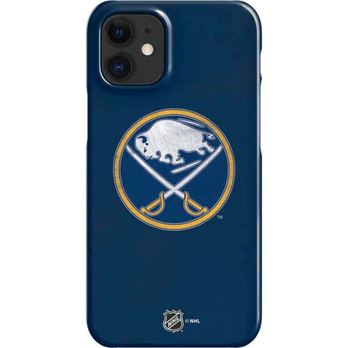 NHL Buffalo Sabres Distressed iPhone 12 Mini Lite Case