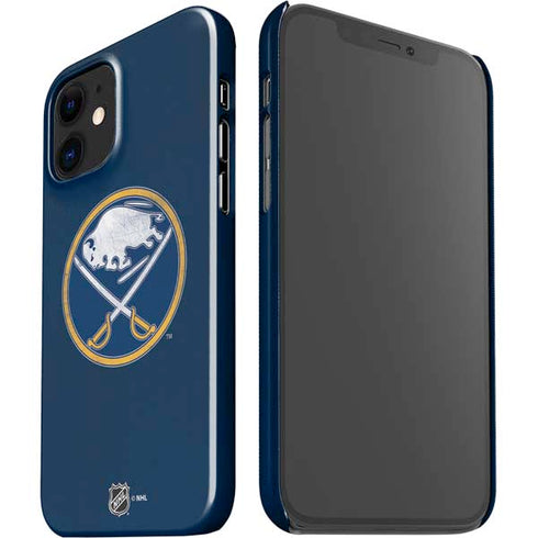 NHL Buffalo Sabres Distressed iPhone 12 Mini Lite Case