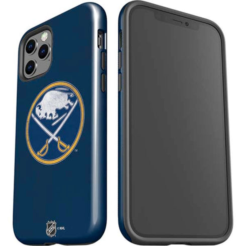NHL Buffalo Sabres Distressed iPhone 12 Pro Max Impact Case
