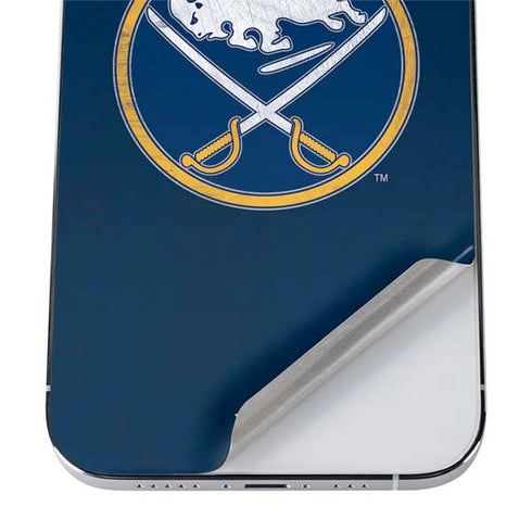 NHL Buffalo Sabres Distressed iPhone 12 Pro Skin