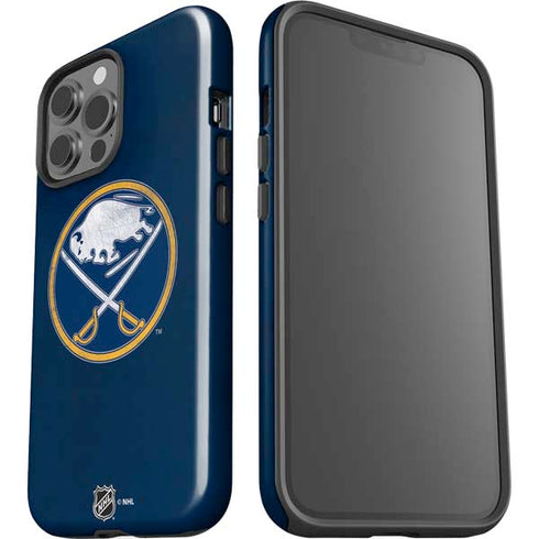 NHL Buffalo Sabres Distressed iPhone 13 Pro Max Impact Case